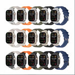 Loners Liquid Silicone Watch Band, For Apple Watch SE 2023 44mm, For Apple Watch Ultra 2 49mm, For Apple Watch Series 9 45mm
