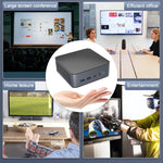GXMO H90 Windows 11 Intel Core i7 11390H Processor Mini Computer, Without RAM & SSD