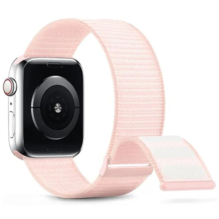 Dual Hook and Loop Nylon Watch Band, For Apple Watch 38mm