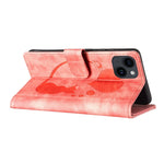 Pen Heart Cat Embossed Leather Phone Case, For iPhone 14 Plus, For iPhone 14, For iPhone 14 Pro, For iPhone 14 Pro Max, For iPhone 7 / 8 / SE 2022, For iPhone 13 Pro Max, For iPhone 13 Pro, For iPhone 13