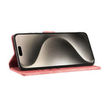 Pen Heart Cat Embossed Leather Phone Case, For iPhone 17 Pro Max, For iPhone 17 Pro, For iPhone 17, For iPhone Air, For iPhone 15 Pro Max, For iPhone 15 Pro, For iPhone 15 Plus, For iPhone 15
