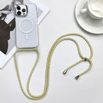 MagSafe Magnetic PC + TPU Phone Case with Lanyard, For iPhone 14 Pro Max, For iPhone 13 Pro Max, For iPhone 13 Pro, For iPhone 13