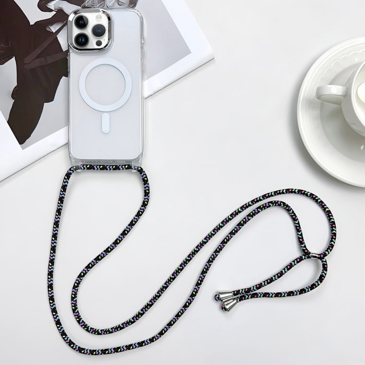 MagSafe Magnetic PC + TPU Phone Case with Lanyard, For iPhone 14 Pro Max, For iPhone 13 Pro Max, For iPhone 13 Pro, For iPhone 13