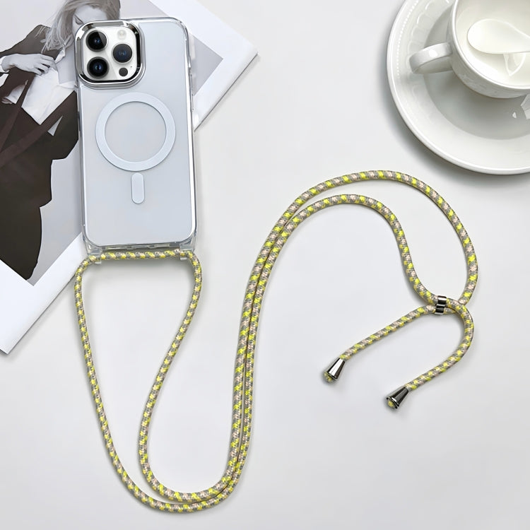 MagSafe Magnetic PC + TPU Phone Case with Lanyard, For iPhone 14 Pro Max, For iPhone 13 Pro Max, For iPhone 13 Pro, For iPhone 13