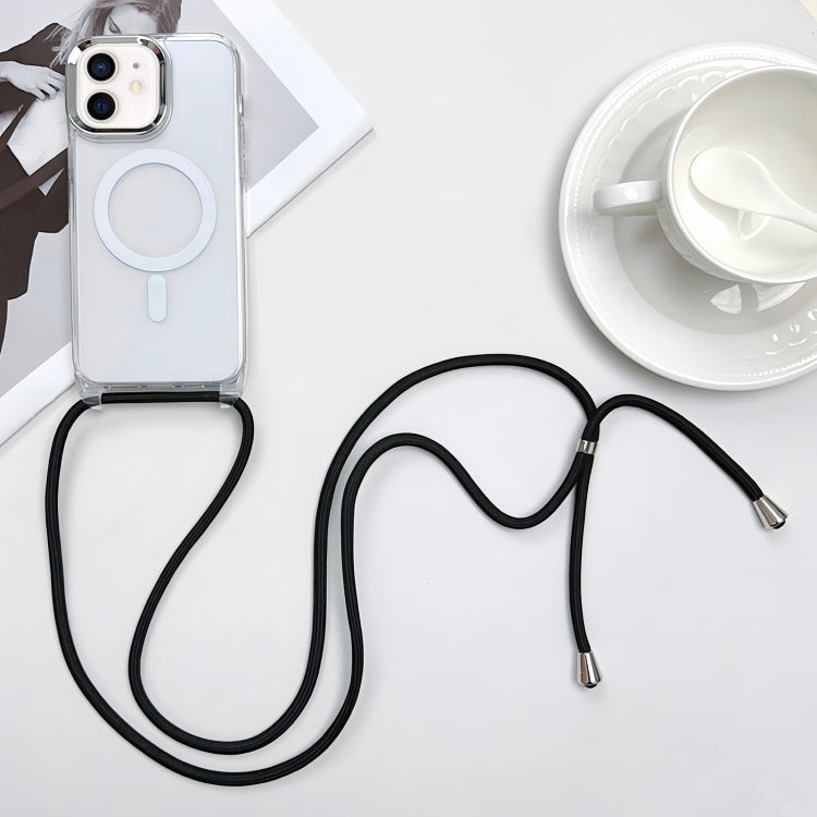 MagSafe Magnetic PC + TPU Phone Case with Lanyard, For iPhone 12, For iPhone 12 Pro Max, For iPhone 12 Pro, For iPhone 11 Pro Max, For iPhone 11