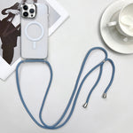 MagSafe Magnetic PC + TPU Phone Case with Lanyard, For iPhone 12, For iPhone 12 Pro Max, For iPhone 12 Pro, For iPhone 11 Pro Max, For iPhone 11