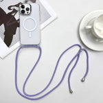MagSafe Magnetic PC + TPU Phone Case with Lanyard, For iPhone 12, For iPhone 12 Pro Max, For iPhone 12 Pro, For iPhone 11 Pro Max, For iPhone 11