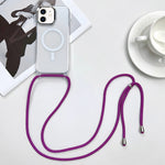 MagSafe Magnetic PC + TPU Phone Case with Lanyard, For iPhone 12, For iPhone 12 Pro Max, For iPhone 12 Pro, For iPhone 11 Pro Max, For iPhone 11