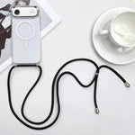 MagSafe Magnetic PC + TPU Phone Case with Lanyard, For iPhone Air, For iPhone 16 Pro Max, For iPhone 16 Pro, For iPhone 16 Plus