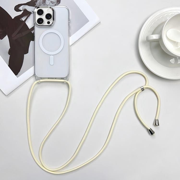 MagSafe Magnetic PC + TPU Phone Case with Lanyard, For iPhone Air, For iPhone 16 Pro Max, For iPhone 16 Pro, For iPhone 16 Plus