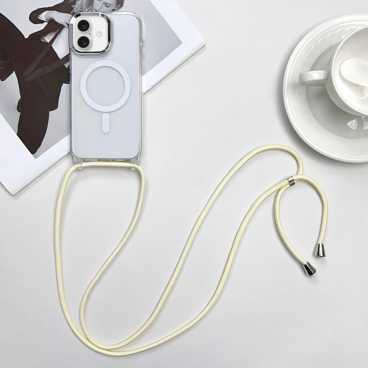 MagSafe Magnetic PC + TPU Phone Case with Lanyard, For iPhone Air, For iPhone 16 Pro Max, For iPhone 16 Pro, For iPhone 16 Plus