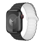 I-Shaped Magnetic Silicone Watch Band, For Apple Watch SE 2023 44mm, For Apple Watch SE 2023 40mm, For Apple Watch Ultra 2 49mm