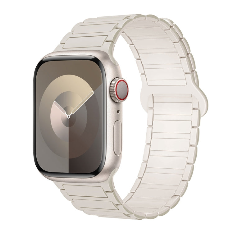 I-Shaped Magnetic Silicone Watch Band, For Apple Watch Series 9 45mm, For Apple Watch Series 9 41mm, For Apple Watch Ultra 49mm