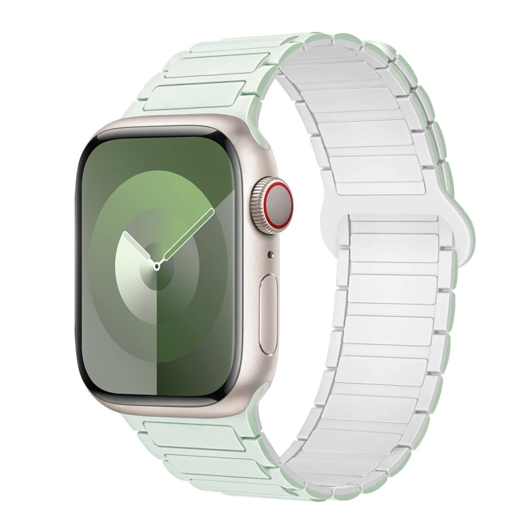 I-Shaped Magnetic Silicone Watch Band, For Apple Watch Series 9 45mm, For Apple Watch Series 9 41mm, For Apple Watch Ultra 49mm