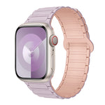 I-Shaped Magnetic Silicone Watch Band, For Apple Watch Series 9 45mm, For Apple Watch Series 9 41mm, For Apple Watch Ultra 49mm
