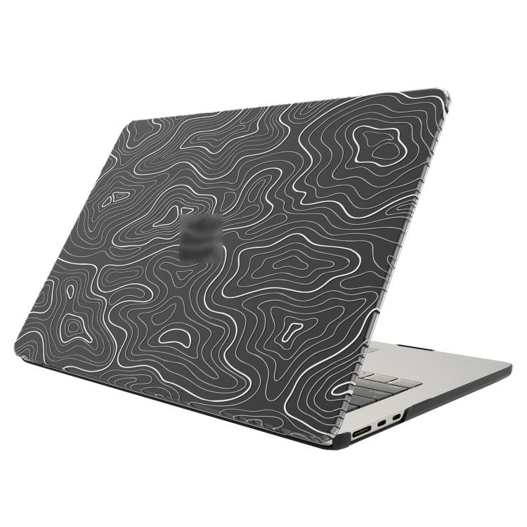UV Printed Pattern Laptop Frosted Protective Case, For MacBook Pro 16 A2141, For MacBook Pro 15.4 A1707 / A1990