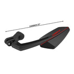 2 PCS Motorcycle Modified Rear View Mirror Set for Honda / Kawasaki / Suzuki / Yamaha, MB-MR024-BK