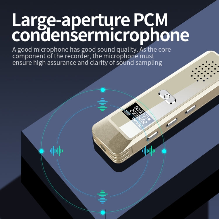 JNN Q7 Mini Portable Voice Recorder with OLED Screen, 4GB, 8GB, 16GB, 32GB