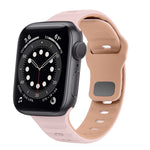 Wave Texture Reverse Buckle Silicone Watch Band, For Apple Watch Series 6 40mm, For Apple Watch Series 6 44mm, For Apple Watch Series 5 44mm, For Apple Watch Series 5 40mm