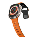 Wave Texture Reverse Buckle Silicone Watch Band, For Apple Watch Series 4 44mm, For Apple Watch Series 4 40mm, For Apple Watch Series 3 38mm, For Apple Watch Series 3 42mm