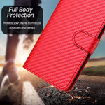 YX0070 Carbon Fiber Buckle Leather Phone Case with Lanyard, For iPhone 17e / 16e, For iPhone 17 Pro Max, For iPhone 17 Pro, For iPhone 17, For iPhone Air, For iPhone 16 Pro Max