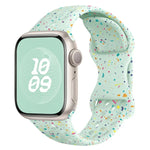 Hole Style Butterfly Buckle Camouflage Silicone Watch Band, For Apple Watch Ultra 2 49mm, For Apple Watch Series 9 45mm, For Apple Watch Series 9 41mm, For Apple Watch Ultra 49mm