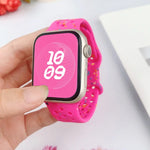 Hole Style Butterfly Buckle Camouflage Silicone Watch Band, For Apple Watch Series 2 42mm, For Apple Watch Series 2 38mm, For Apple Watch 42mm, For Apple Watch 38mm