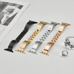 Cross Bracelet Stainless Steel Watch Band, For Apple Watch SE 40mm, For Apple Watch SE 44mm, For Apple Watch Series 6 40mm, For Apple Watch Series 6 44mm, For Apple Watch Series 5 44mm, For Apple Watch Series 5 40mm, For Apple Watch Series 4 44mm