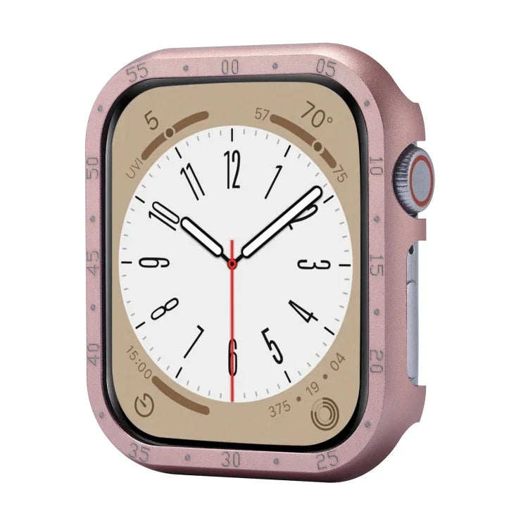 Aluminum Alloy Watch Frame Case, For Apple Watch Series 6 / 5 / 4 / SE 44mm, For Apple Watch Series 6 / 5 / 4 / SE 40mm, For Apple Watch Series 9 / 8 / 7 45mm, For Apple Watch Series 9 / 8 / 7 41mm, For Apple Watch Series 3 / 2 / 1 38mm                ...