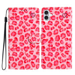 3D Pattern Leather Phone Case, For iPhone 16 Plus, For iPhone 16