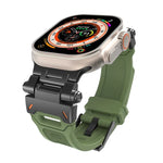 Stainless Steel Connector TPU Watch Band, For Apple Watch SE 2023 44mm, For Apple Watch Ultra 2 49mm