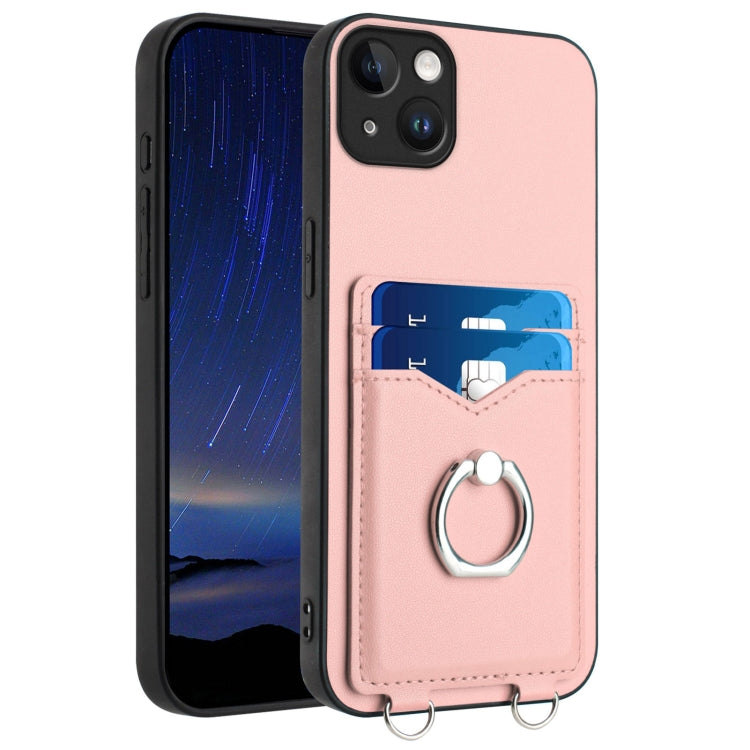 R20 Ring Card Holder Phone Case, For iPhone 17 Pro Max, For iPhone 17 Pro, For iPhone 17, For iPhone Air, For iPhone 15 Pro Max, For iPhone 15 Pro, For iPhone 15 Plus, For iPhone 15