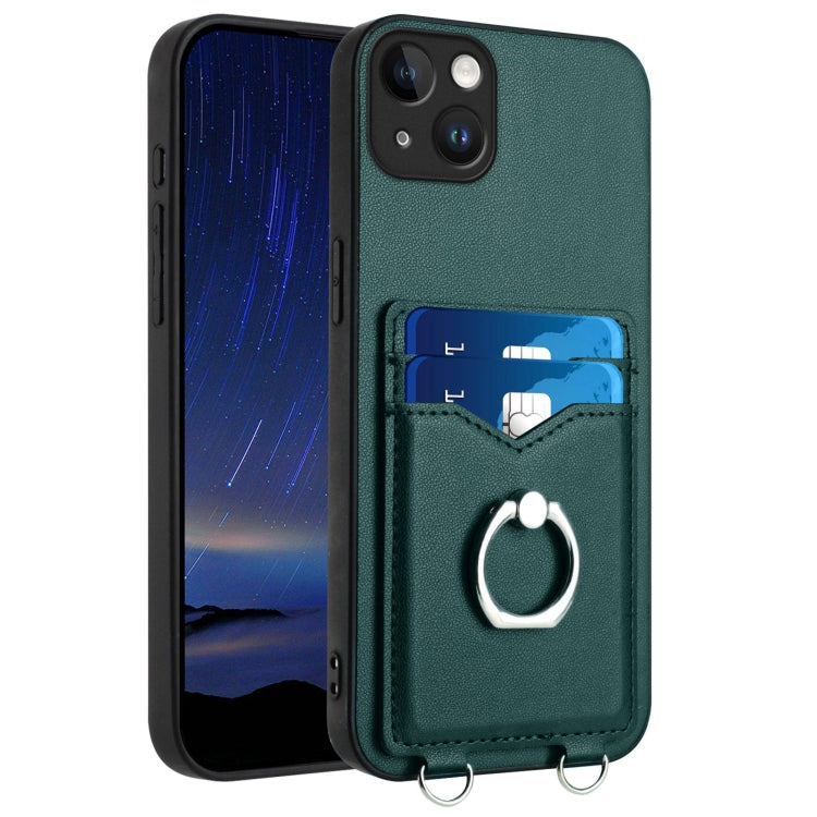R20 Ring Card Holder Phone Case, For iPhone 17 Pro Max, For iPhone 17 Pro, For iPhone 17, For iPhone Air, For iPhone 15 Pro Max, For iPhone 15 Pro, For iPhone 15 Plus, For iPhone 15