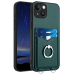 R20 Ring Card Holder Phone Case, For iPhone 17 Pro Max, For iPhone 17 Pro, For iPhone 17, For iPhone Air, For iPhone 15 Pro Max, For iPhone 15 Pro, For iPhone 15 Plus, For iPhone 15