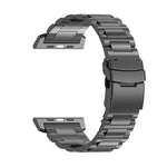 26mm Safety Buckle Titanium Alloy Watch Band, For Apple Watch SE 2023 44mm, For Apple Watch Ultra 2 49mm, For Apple Watch Series 9 45mm, For Apple Watch Ultra 49mm, For Apple Watch Series 8 45mm, For Apple Watch SE 2022 44mm, For Apple Watch Series 7 4...