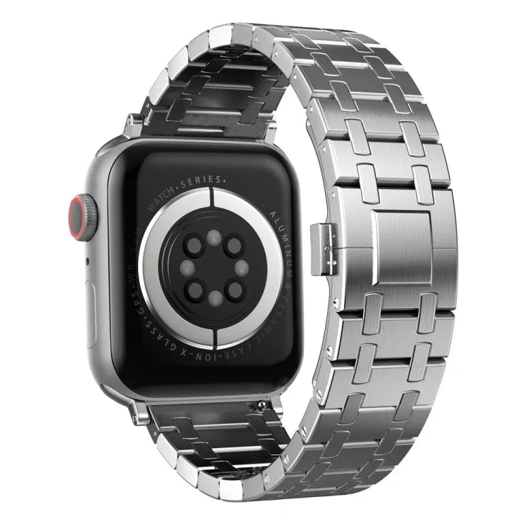 Modified Oak AP Titanium Alloy Watch Band, For Apple Watch SE 2023 44mm, For Apple Watch Ultra 2 49mm, For Apple Watch Series 9 45mm, For Apple Watch Ultra 49mm, For Apple Watch Series 8 45mm, For Apple Watch SE 2022 44mm, For Apple Watch Series 7 45mm...