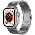 Magnetic Buckle Titanium Alloy Watch Band, For Apple Watch SE 2023 44mm, For Apple Watch Ultra 2 49mm, For Apple Watch Series 9 45mm, For Apple Watch Ultra 49mm, For Apple Watch Series 8 45mm, For Apple Watch SE 2022 44mm, For Apple Watch Series 7 45mm...