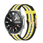 Woven Nylon Textured Strap, Size: Free Size 20mm, For Galaxy Watch 3 41mm
