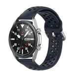 R850 Silicone Sports Solid Color Strap, Size: Free Size 20mm, For Galaxy Watch 3 41mm