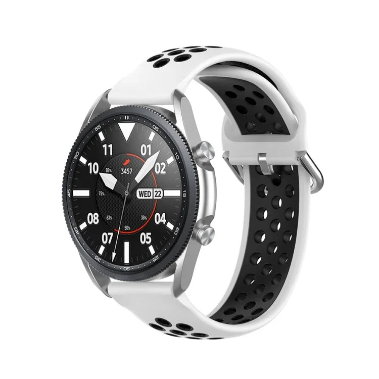 Silicone Sports Solid Color Strap, Size: Free Size 22mm, For Galaxy Watch 3 45mm