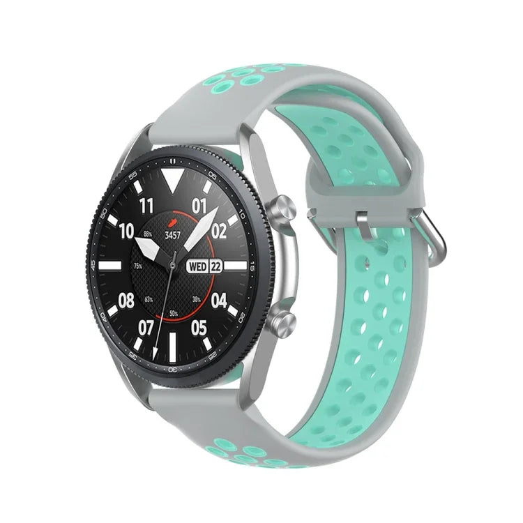 Silicone Sports Solid Color Strap, Size: Free Size 22mm, For Galaxy Watch 3 45mm