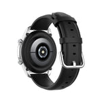 Round Tail Leather Strap, Size: Free Size 22mm, For Galaxy Watch 3 45mm