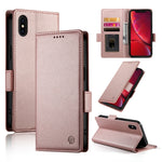 Side Buckle Magnetic Frosted Leather Phone Case, For iPhone 12 mini, For iPhone 11 Pro Max, For iPhone 11, For iPhone 11 Pro, For iPhone X / XS, For iPhone XR