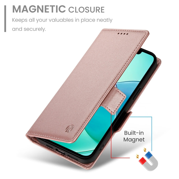 Side Buckle Magnetic Frosted Leather Phone Case, For iPhone 17e / 16e, For iPhone 17 Pro Max, For iPhone 17 Pro, For iPhone 17, For iPhone Air, For iPhone 16 Pro Max