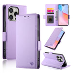 Side Buckle Magnetic Frosted Leather Phone Case, For iPhone 16 Pro, For iPhone 16 Plus, For iPhone 16, For iPhone 15 Pro Max, For iPhone 15 Pro, For iPhone 15 Plus