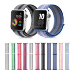 Nylon Loop Watchband, For Apple Watch Series 8&7 41mm / SE 2&6&SE&5&4 40mm / 3&2&1 38mm, For Apple Watch Ultra 49mm / Series 8&7 45mm / SE 2&6&SE&5&4 44mm / 3&2&1 42mm, For Apple Watch Series 7 45mm / 6 & SE & 5 & 4 44mm / 3 & 2 & 1 42mm               ...