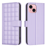 Square Texture Leather Phone Case, For iPhone 15 Plus / 14 Plus, For iPhone 15, For iPhone 14 / 13, For iPhone 14 Pro, For iPhone 14 Pro Max, For iPhone SE 2022 / SE 2020 / 8 / 7, For iPhone 13 Pro Max, For iPhone 13 Pro