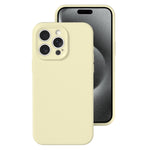 Precise Hole Liquid Silicone Jelly Color Full Coverage Phone Case, For iPhone 15 Pro