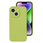 Precise Hole Liquid Silicone Jelly Color Full Coverage Phone Case, For iPhone 14 Plus