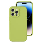 Precise Hole Liquid Silicone Jelly Color Full Coverage Phone Case, For iPhone 14 Pro